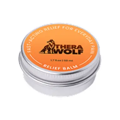 TheraWolf Relief Balm tin
